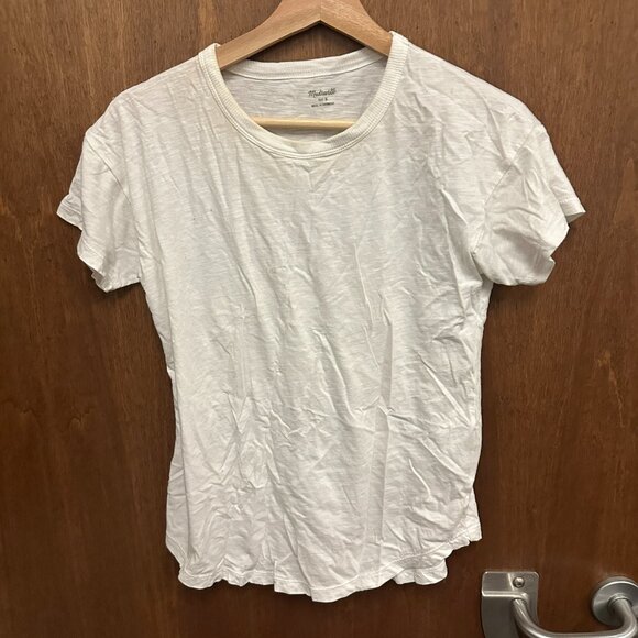 Madewell White T-Shirt- Small - Picture 1 of 2